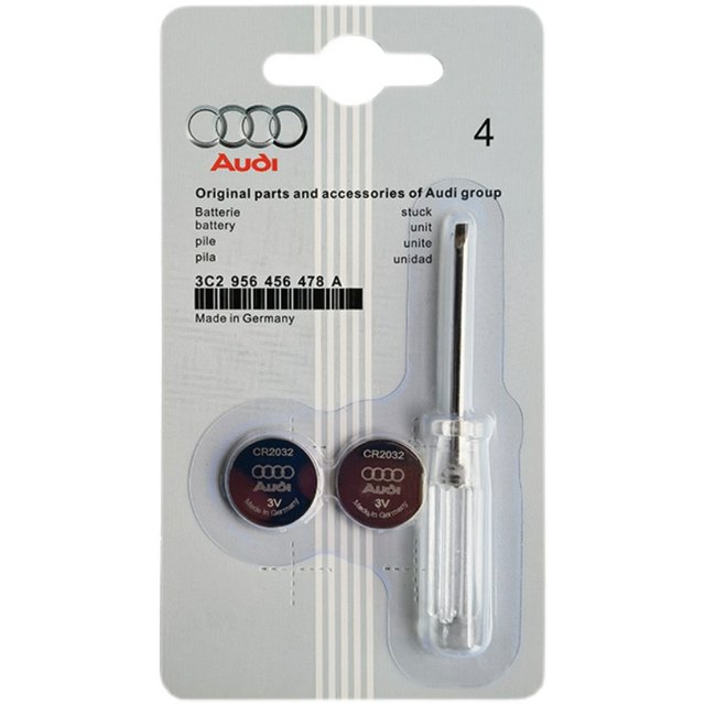 Original Audi A1 A3 A4L A5 A6L A8L Q2 Q3 Q5 Q7 car key remote control battery
