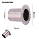 Motorcycle modified exhaust pipe barrel hexagonal interface silencer plug back pressure core sound reduction 51 60 caliber silencer