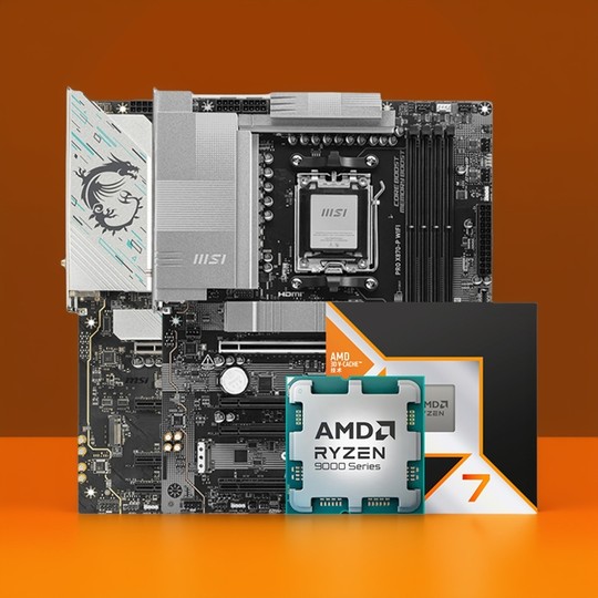 AMD Ryzen R7 9800X3D 9700X 7800X3D MSI X870E Tomahawk Dark Motherboard CPU Set