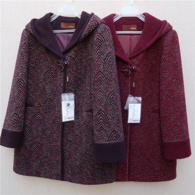 Fat mother coat autumn and winter new plus size plus size noble and foreign style middle-aged and elderly ladies women's mink velvet coat