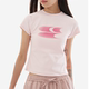 CryingCenter The disappearing logo gradient color sweet and cool American waist-closing airplane sleeve short tee crying center