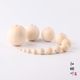 Log color wooden beads, wooden loose beads, Buddhist beads, DIY jewelry accessories, lotus wood round balls, straight hole beads