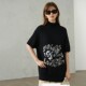Sweater women's spring, autumn and winter medium-length hip rabbit velvet pullover base shirt slim temperament solid color sequin thin knitted sweater
