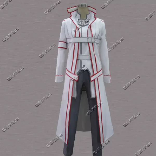 衣缘时尚cosplay 刀剑神域桐人血盟骑士团服cos