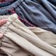 Thirteen Lines Autumn New Korean version solid color Korean version rubber waist pleated skirt mid-length women's skirt lace-up versatile umbrella skirt
