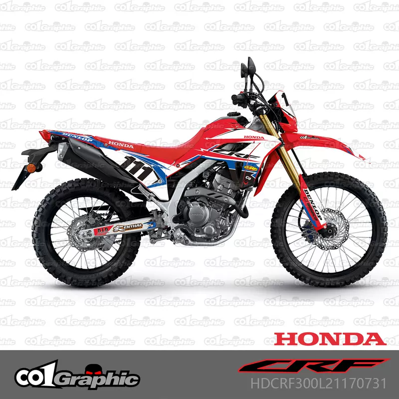 Применимый наклейка на внедорожный мотоцикл Honda CRF250L/300L 21-23 для модификации