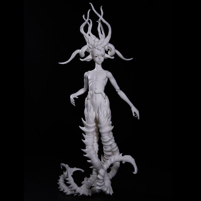 bjd Glen 1/4 Satyr body display T-10 Forest God Black Goat humanoid version of Cthulhu tentacles