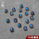 Natural 7A ice type gray-blue moonstone sparse beads semi-finished product 6A colored lanceolate bead accessories single women's style