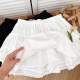 French style versatile lace ruffled high-waist cake skirt puff skirt short skirt skirt for women autumn new style