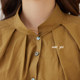 Weiyu large-size women's clothing 2025 early autumn new silhouette solid color retro top French lazy style long-sleeved T-shirt for women