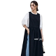 Weiyu large-size women's clothing, tied vest skirt on both sides 2025 summer new solid color layered dress literary and sweet