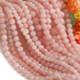 4-12mm natural snow pink Persian jade watermelon pink round beads loose beads DIY bracelet necklace beads bead accessories