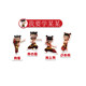 Fighting hall wall decoration martial arts background culture Sanda Taekwondo advertising poster post gym atmosphere layout
