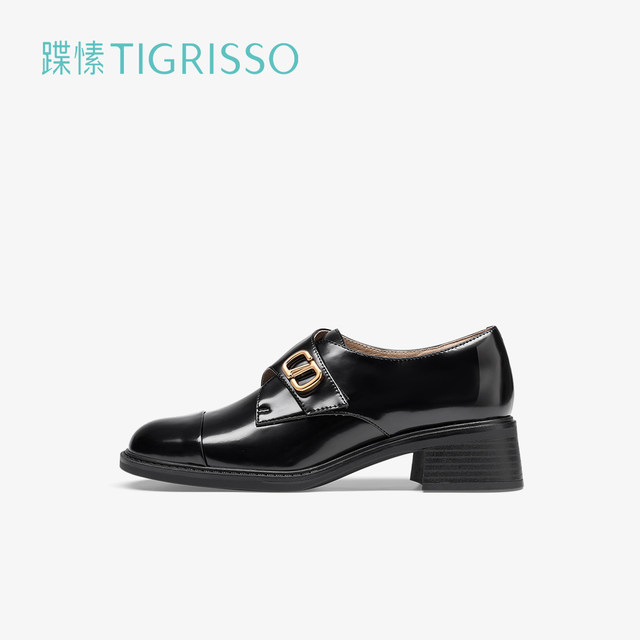The English Mengke shoes thick-soled heightened loafers TA54528-12