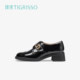 The English Mengke shoes thick-soled heightened loafers TA54528-12
