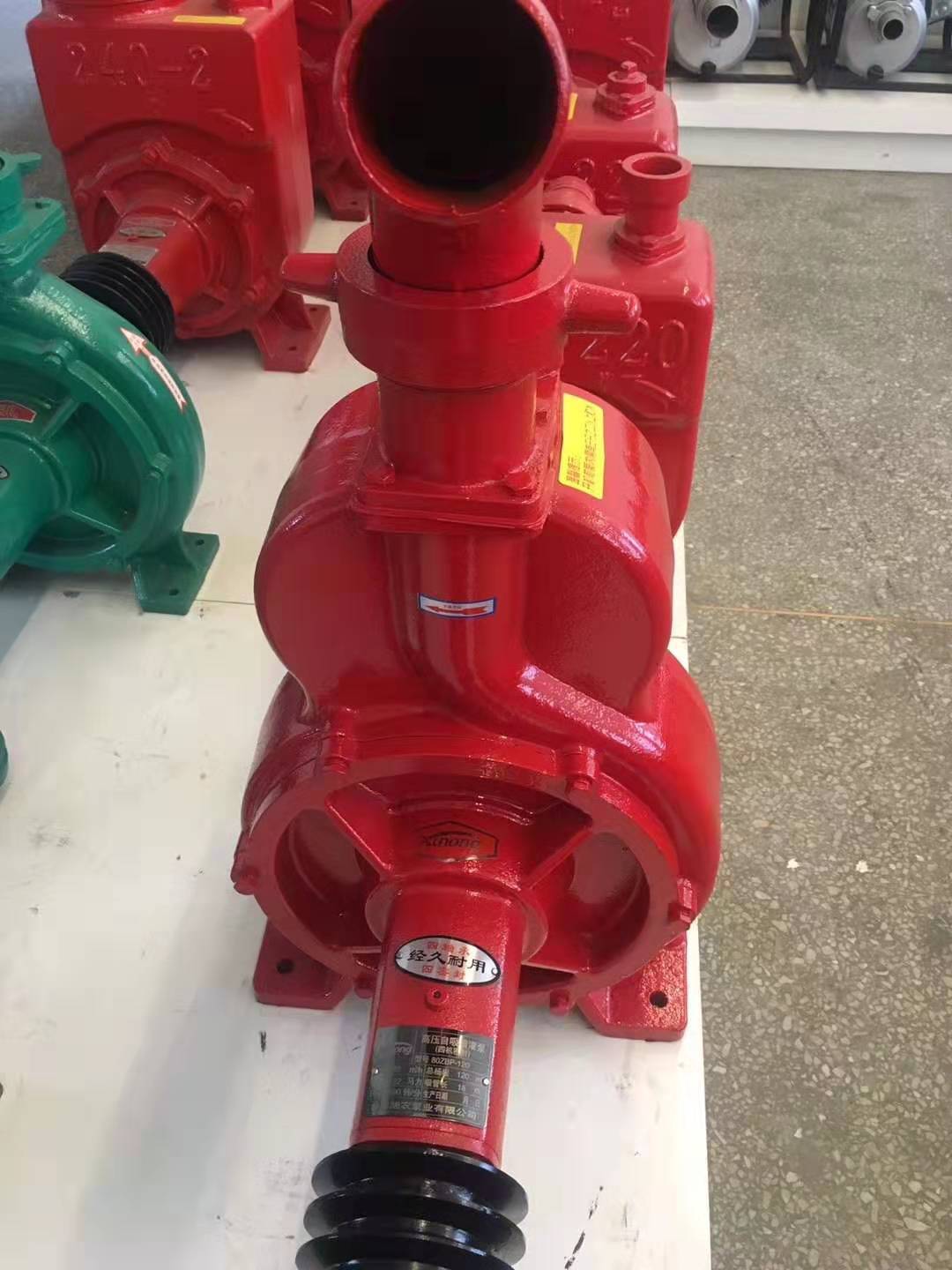 旭农自吸高压水泵葫芦灌溉滴管大流量高扬程喷灌3寸托泵皮带水泵