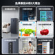 Konka 131 liter vertical refrigerator household energy-saving refrigeration and freshness mother and baby antibacterial and odor removal air-cooling frequency conversion