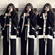 Plus size fat girl black sweater coat women's spring, autumn and winter new V-neck Japanese style lazy college style knitted cardigan
