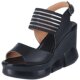 2025 New Genuine Leather Wedge Sandals for Women Summer Outerwear Platform High Heels Thick Sole Fashionable Fish Mouth Cowhide Shoes