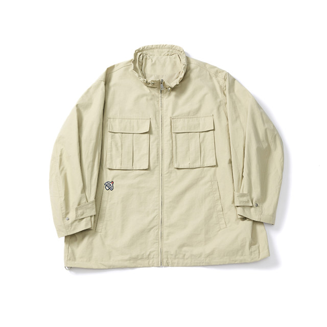 Feiyu 2025 spring new jacket simple casual style stand collar women's first-hand trench coat