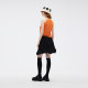 SU Masfilsu skirt women's spring splicing irregular ruffled short skirt A-line flower bud skirt