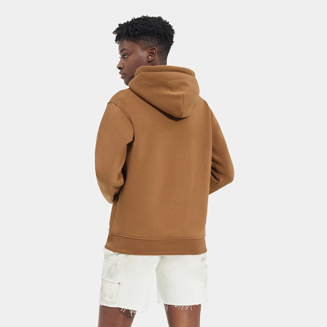 UGG autumn ladies comfortable top -covered head letter LOGO casual sweater connecting hoodes star 1144506

