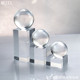 Acrylic transparent jewelry crystal glass ball display rack sphere ornaments pearl mineral display bracket
