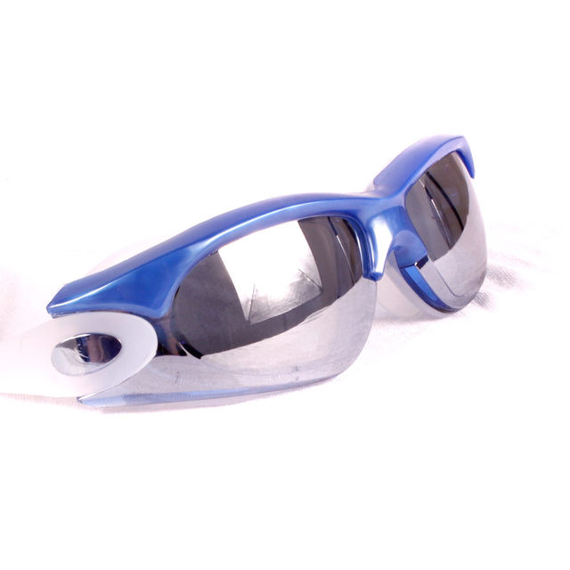 
Sanqi swimming goggles, electroplated large frame swimming goggles, comfortable, waterproof and anti-fog swimming goggles for men and women, adjustable