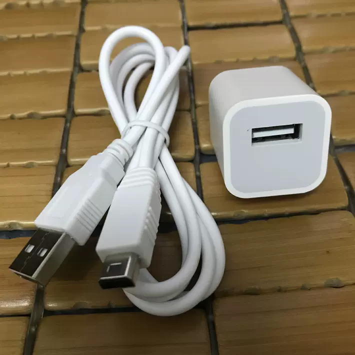 游戏机wiiu 配件手柄线wii U Pad充电线usb数据线1主机电源线3米