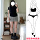 Gray sports and casual skirt for women in summer, slightly fat big size sweatshirt dress with high waist slim small hip-covered short skirt
