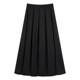 200Jin [Jin equals 0.5 kg] Fat mm pleated skirt for women in autumn and winter versatile large size drooping high waist belly umbrella skirt A-line large hem skirt