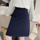 2021 Slim A-version skirt for women's suit pocket skirt spring, summer, autumn and winter temperament professional workwear group skirts are popular
