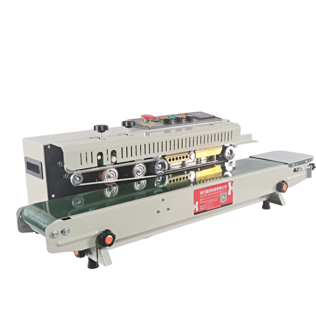Xinkong FRD-1000 sealing machine Commercial fully automatic continuous ...