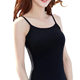 Pure cotton thin band suspender vest Female internally wearing a top, a lady large size versatile bottom shirt

