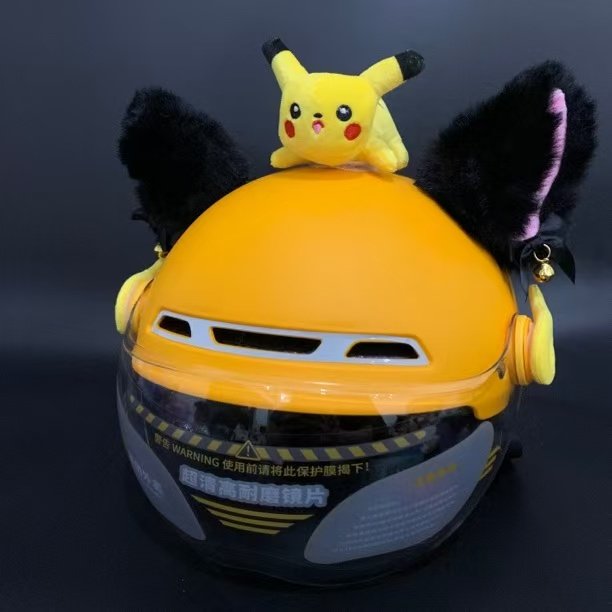 New milk dragon helmet decorations electric vehicles, motorcycle takeaway helmet accessories ski doll return rate is very high