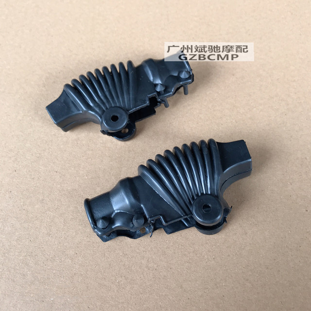 Suitable for CG125GN Prince GS125 motorcycle handlebar mirror holder, protective rubber sleeve, clutch cable protective cover