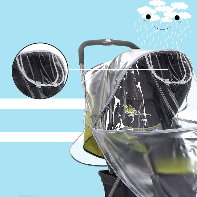 Goodbaby stroller rain cover and windproof cover universal four-season ...