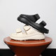 Celebrity's same style Belle women's shoes marshmallow slippers new sandals can be worn outside sandals B2U1DBT4