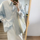 Homemade Japanese workwear straight skirt for female students with high waist temperament retro mid-length white hip skirt summer