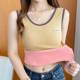 Women's vest plus velvet winter 2025 new suspender inner wear Korean top large size base integrated velvet thermal underwear