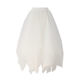 Spring, autumn and winter new style mesh dark style white irregular high waisted puffy mesh skirt skirt fairy gauze skirt