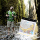 AYXSEE outdoor rafting hiking waterproof map bag plastic ziplock bag file bag wear-resistant foldable thick 20 silk