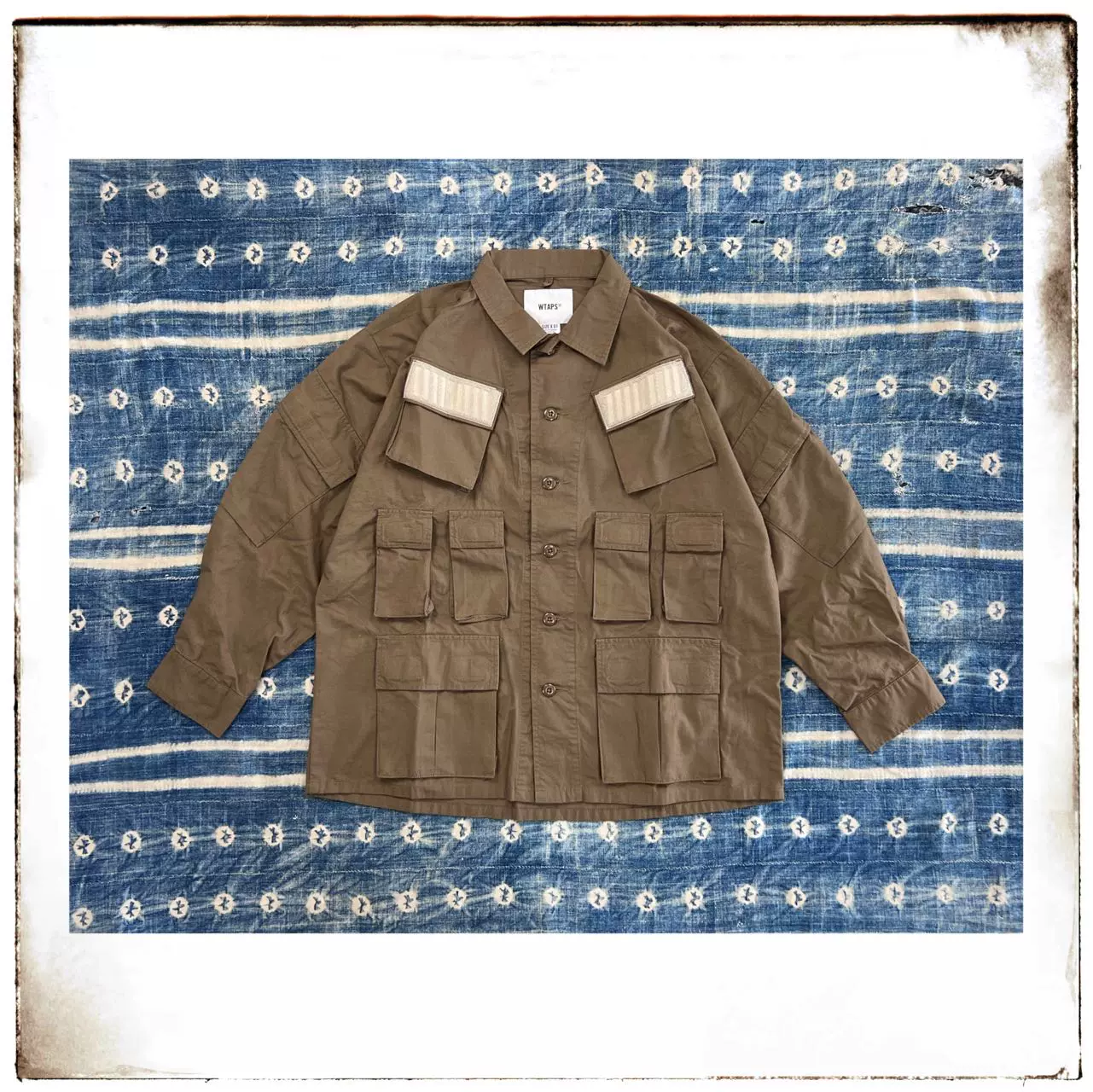 限定品安い W)taps - wtaps 19aw modular ls shirt L blackの通販 by