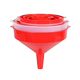 Extra large funnel red plastic funnel large -caliber large -caliber home white large funnel thickened industrial funnel
