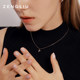 ZENGLIU26 letter necklace for women ins cold style niche design sense pendant simple versatile collarbone chain jewelry