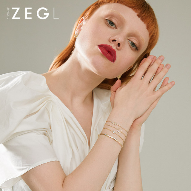 ZENGLIU niche design moon multi-layer bracelet for women in autumn and winter ins cold style hand jewelry best friend jewelry gift