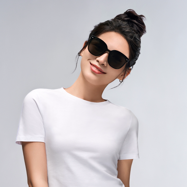 Xiaomi Mijia square frame polarized glasses sunglasses nylon outdoor anti-ultraviolet rays for men and women versatile sunglasses