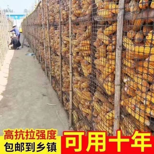 Thickened plastic fence net for chickens and ducks, breeding net, orchard vegetable garden enclosure, fish pond protective net, square grid net, corn net