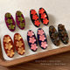 Cute colorful flower hair clip for women 2025 new high-end side forehead bangs hair clip hair clip exquisite hair accessories