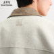 Peacebird men's floral yarn small fragrance jacket/denomination shirt/texture casual pants